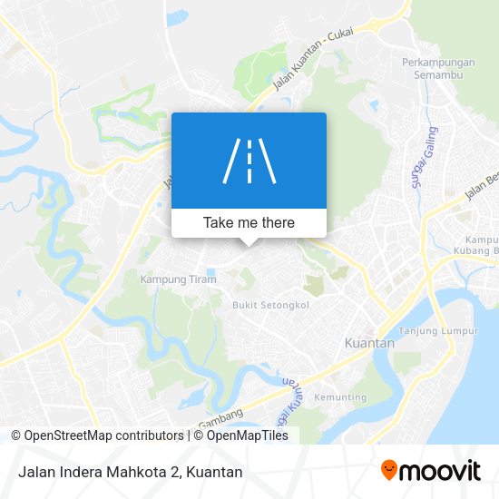 Jalan Indera Mahkota 2 map