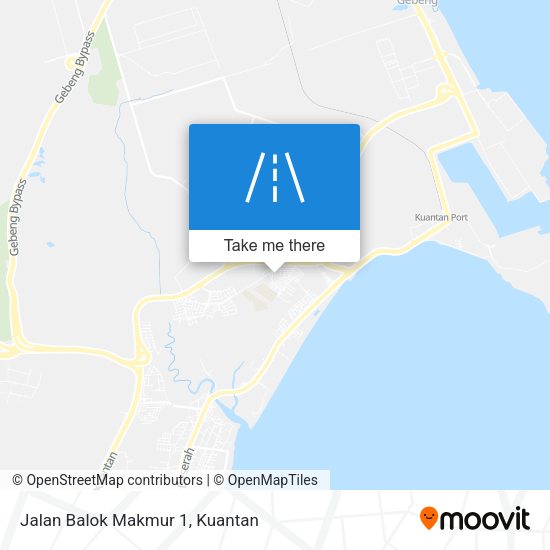 Peta Jalan Balok Makmur 1
