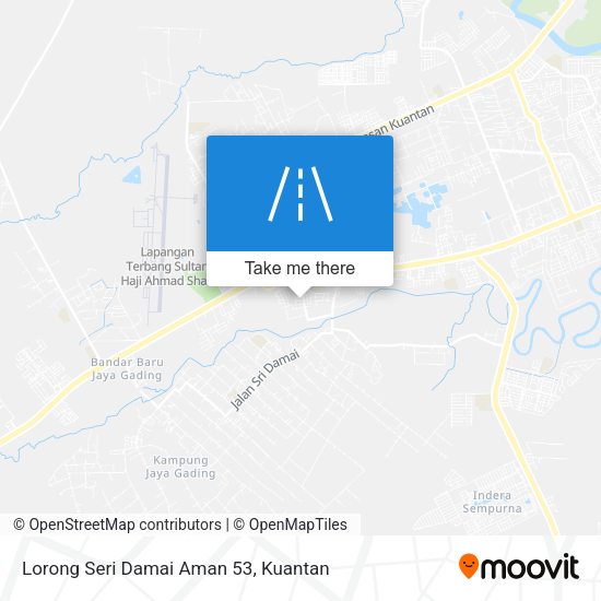 Lorong Seri Damai Aman 53 map