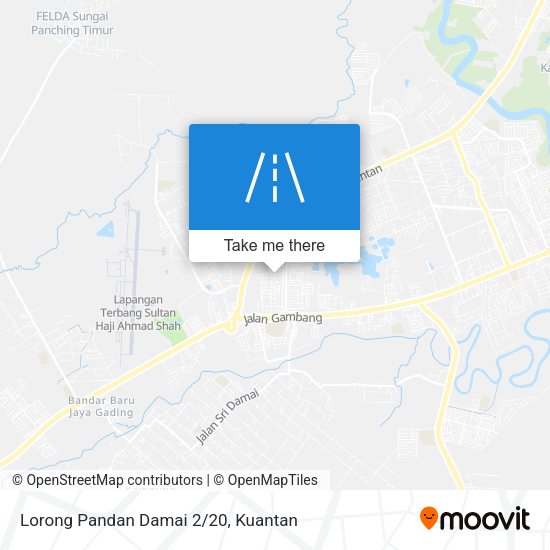 Lorong Pandan Damai 2/20 map