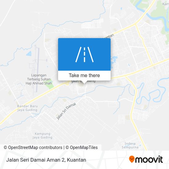 Jalan Seri Damai Aman 2 map