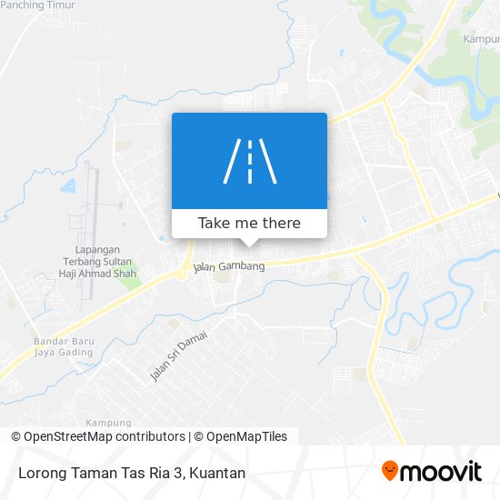 Lorong Taman Tas Ria 3 map