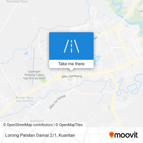 Lorong Pandan Damai 2/1 map