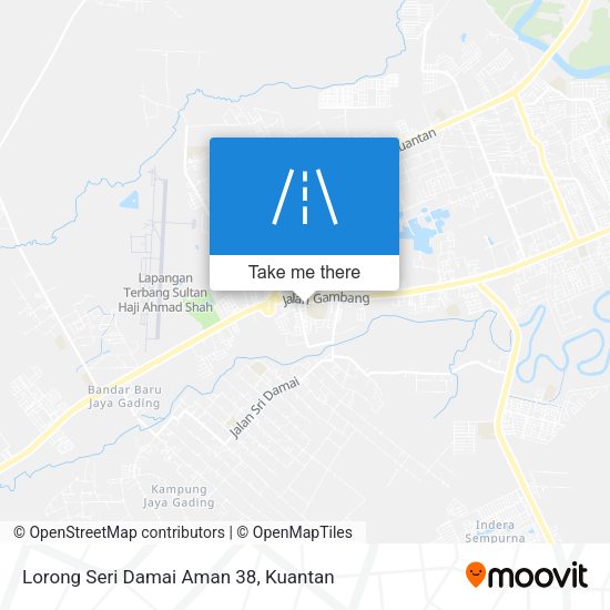 Lorong Seri Damai Aman 38 map