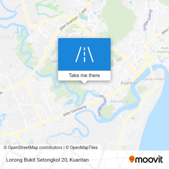 Lorong Bukit Setongkol 20 map