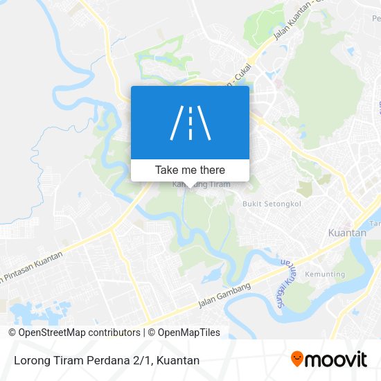 Lorong Tiram Perdana 2/1 map