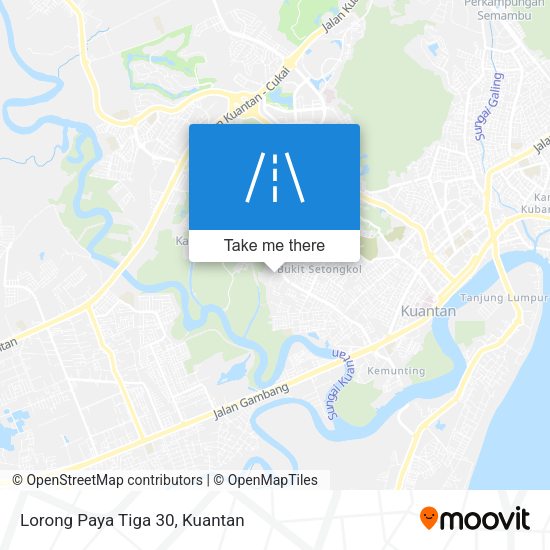 Peta Lorong Paya Tiga 30