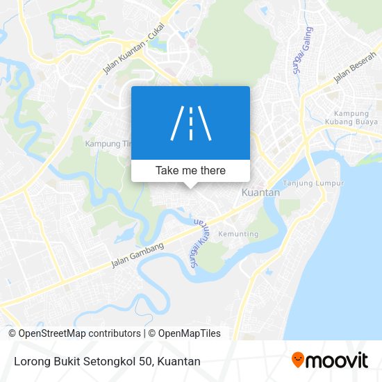 Peta Lorong Bukit Setongkol 50