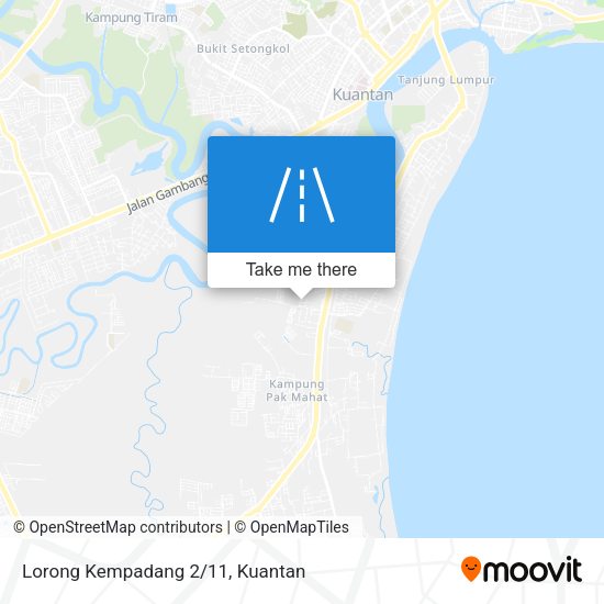 Lorong Kempadang 2/11 map
