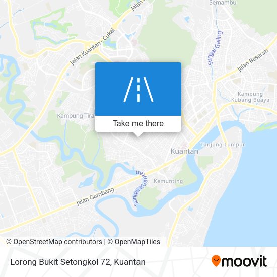 Lorong Bukit Setongkol 72 map