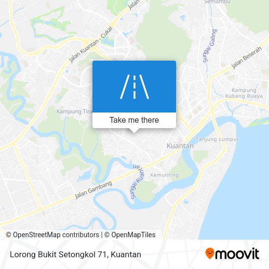 Lorong Bukit Setongkol 71 map
