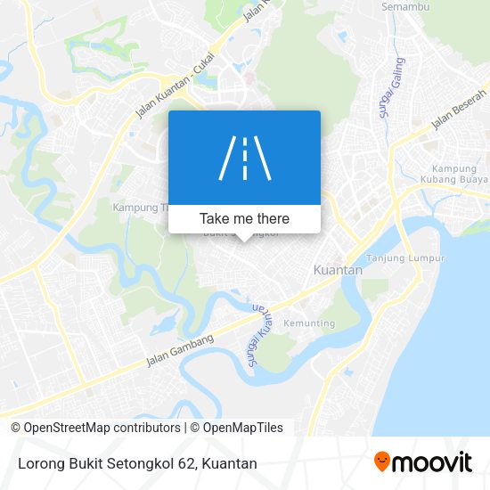 Peta Lorong Bukit Setongkol 62