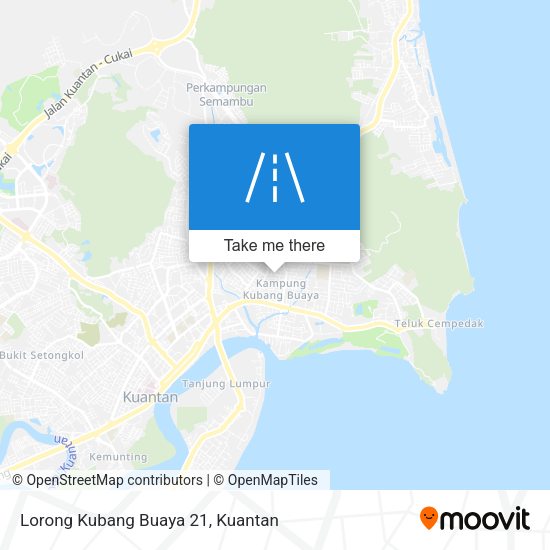Lorong Kubang Buaya 21 map