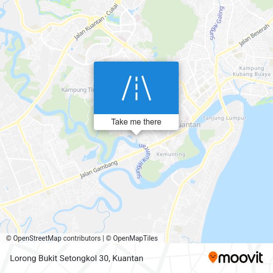 Peta Lorong Bukit Setongkol 30
