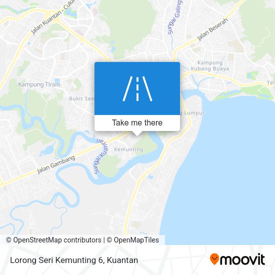 Lorong Seri Kemunting 6 map