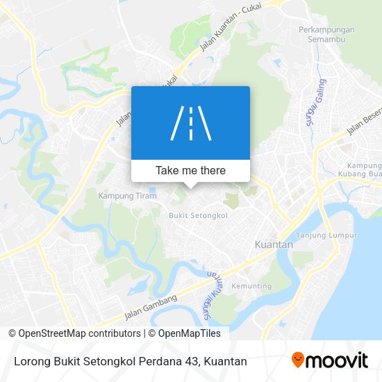 Lorong Bukit Setongkol Perdana 43 map