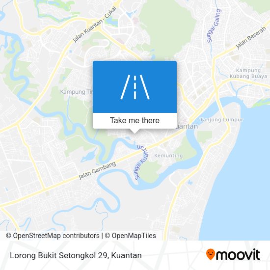 Lorong Bukit Setongkol 29 map