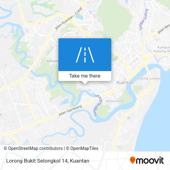 Lorong Bukit Setongkol 14 map