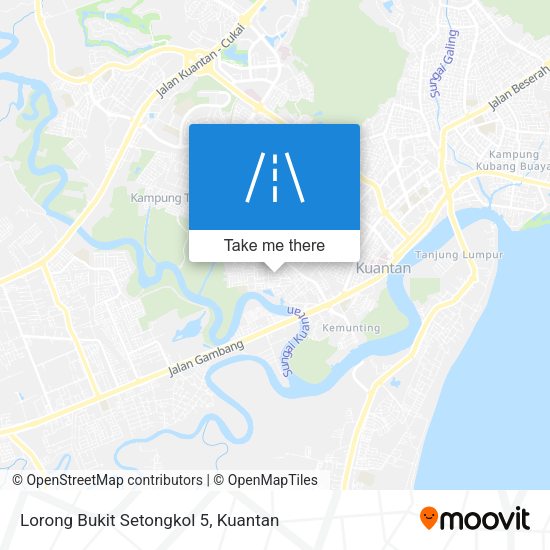 Peta Lorong Bukit Setongkol 5