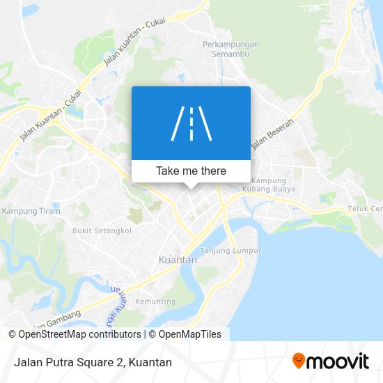 Peta Jalan Putra Square 2