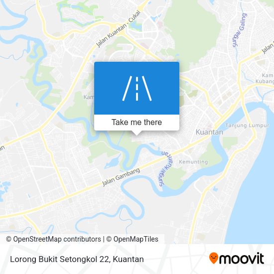 Lorong Bukit Setongkol 22 map
