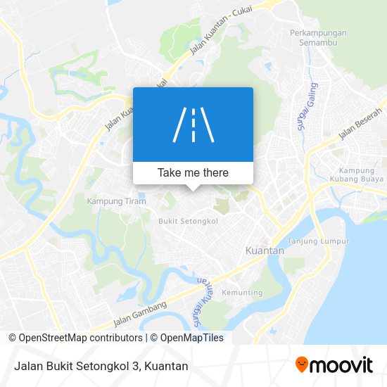 Jalan Bukit Setongkol 3 map