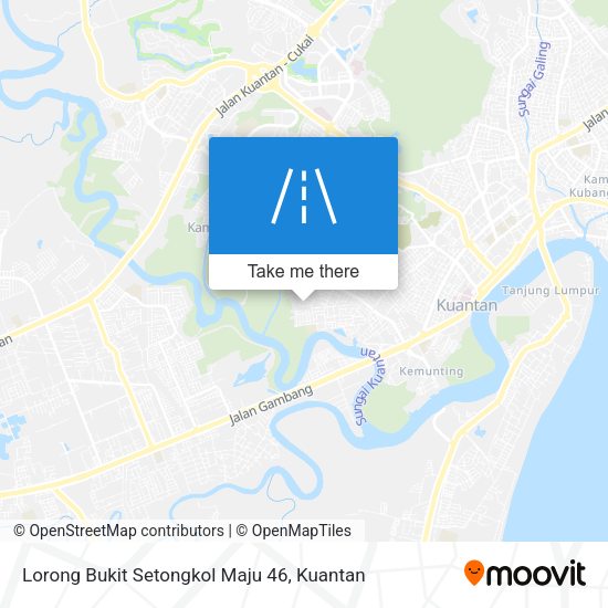 Lorong Bukit Setongkol Maju 46 map