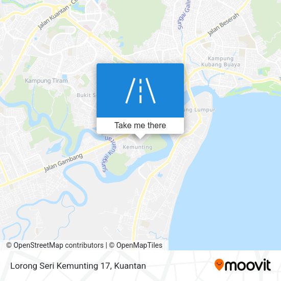 Lorong Seri Kemunting 17 map
