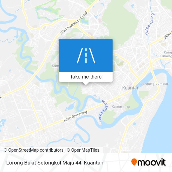 Lorong Bukit Setongkol Maju 44 map
