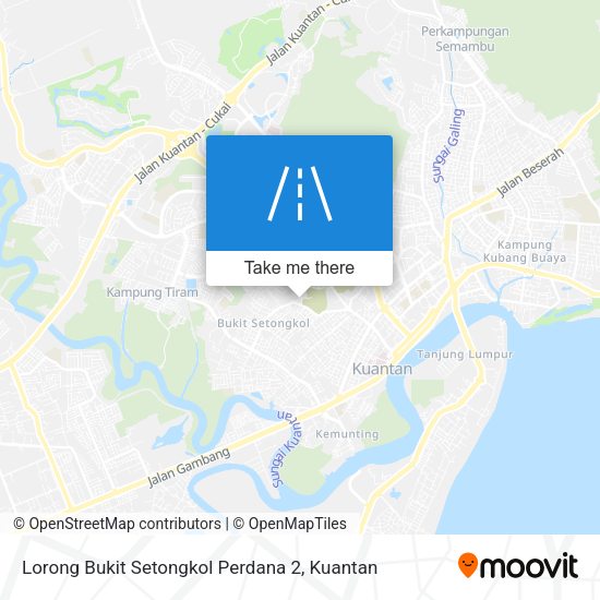 Peta Lorong Bukit Setongkol Perdana 2