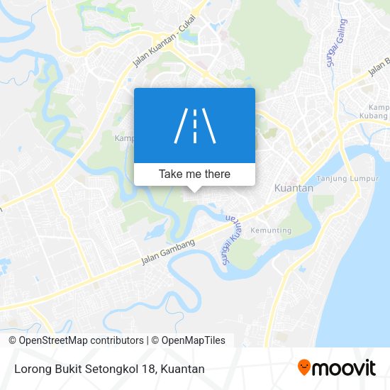 Lorong Bukit Setongkol 18 map