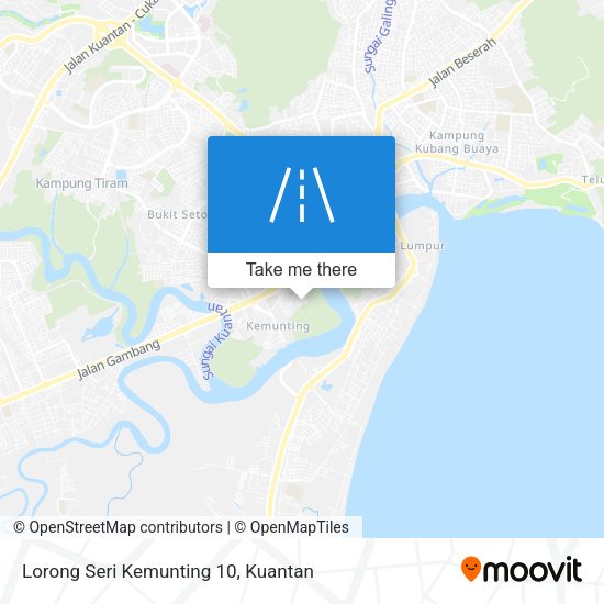 Lorong Seri Kemunting 10 map