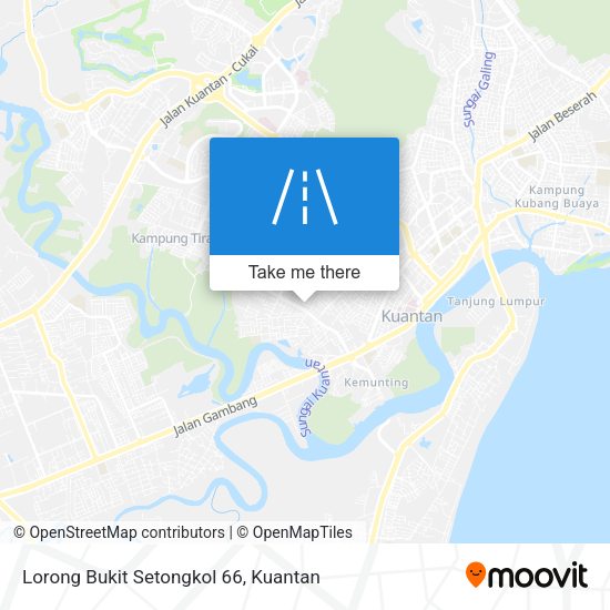 Peta Lorong Bukit Setongkol 66