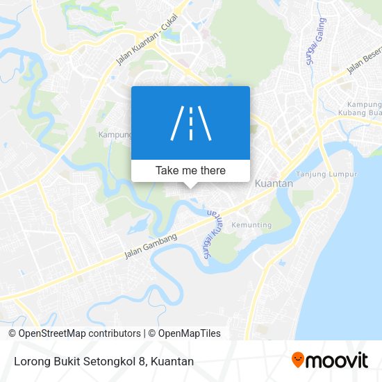 Peta Lorong Bukit Setongkol 8