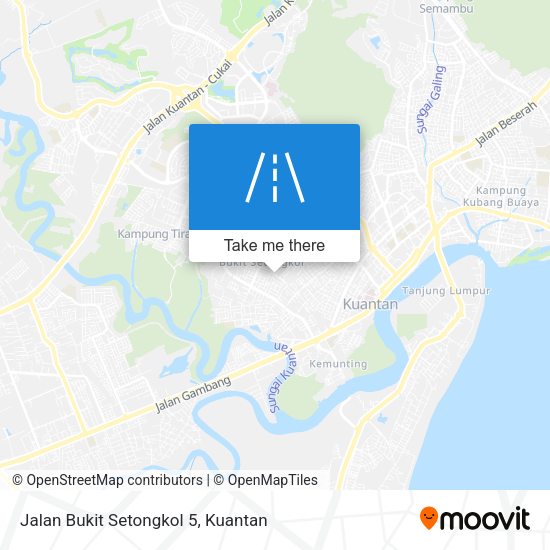 Jalan Bukit Setongkol 5 map