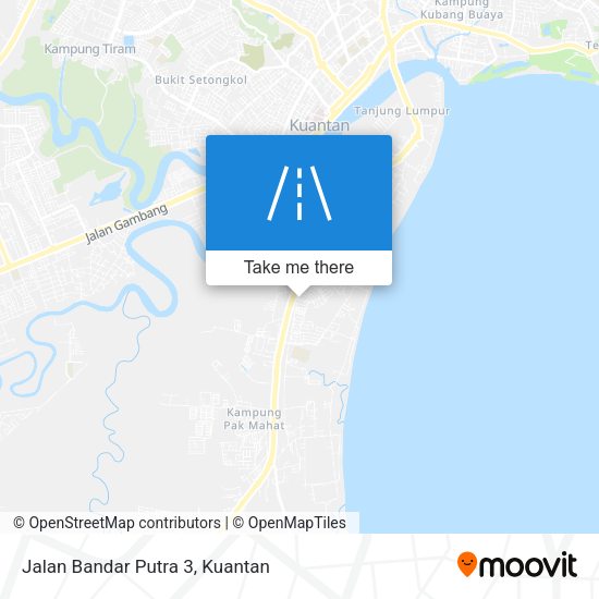 Peta Jalan Bandar Putra 3