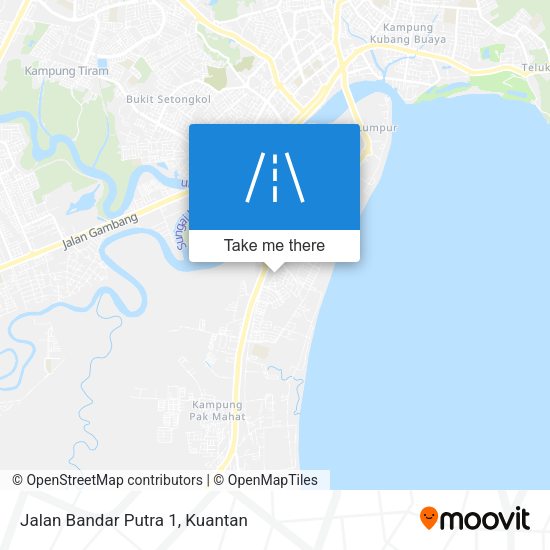 Peta Jalan Bandar Putra 1