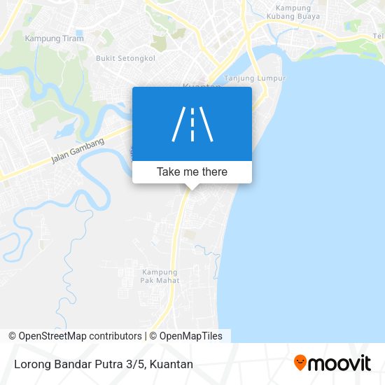 Peta Lorong Bandar Putra 3/5