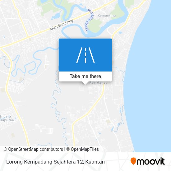 Lorong Kempadang Sejahtera 12 map