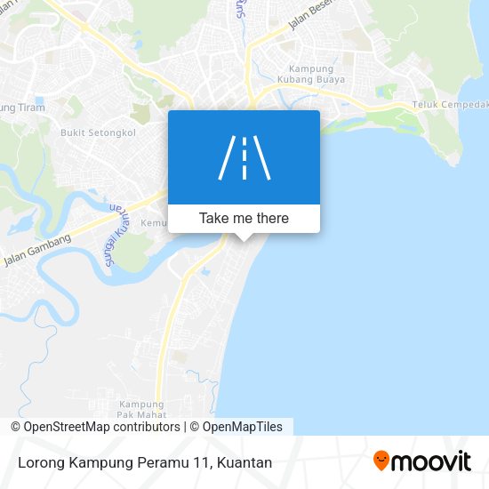 Lorong Kampung Peramu 11 map