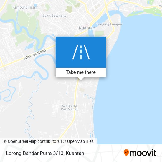 Lorong Bandar Putra 3/13 map
