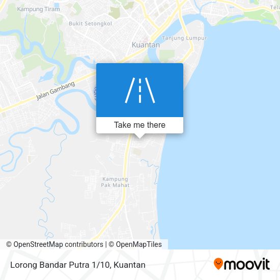 Lorong Bandar Putra 1/10 map