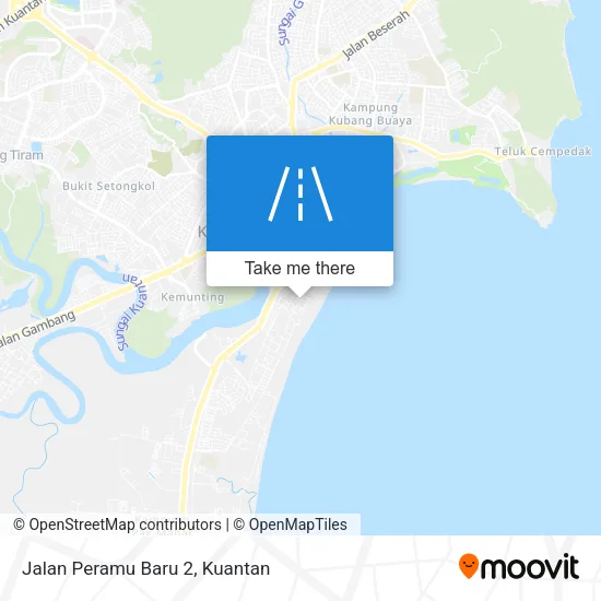 Jalan Peramu Baru 2 map