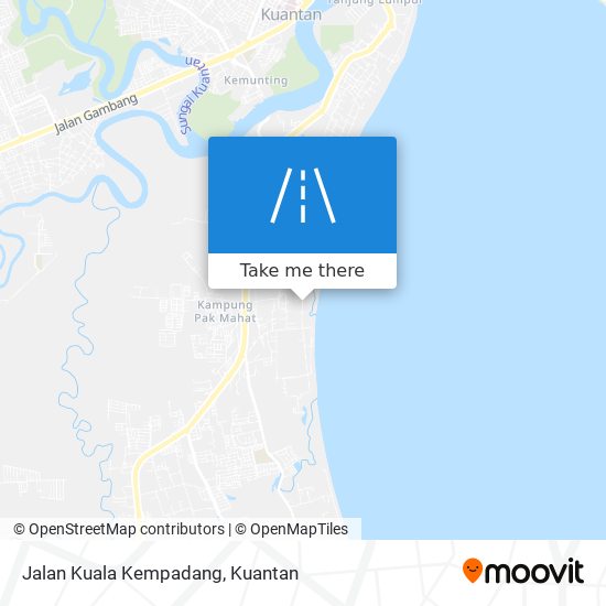 Peta Jalan Kuala Kempadang