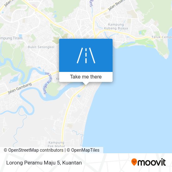 Peta Lorong Peramu Maju 5