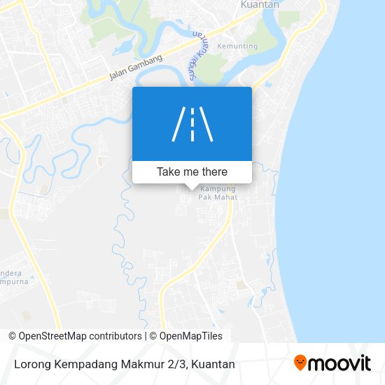 Peta Lorong Kempadang Makmur 2/3