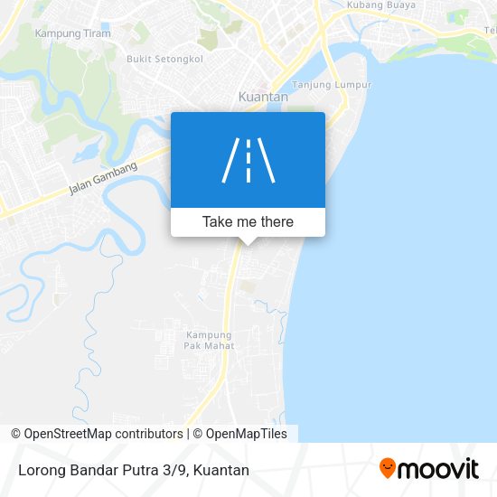 Lorong Bandar Putra 3/9 map
