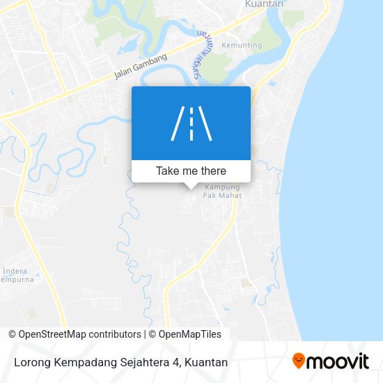 Peta Lorong Kempadang Sejahtera 4