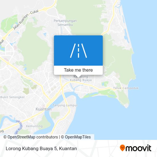 Lorong Kubang Buaya 5 map