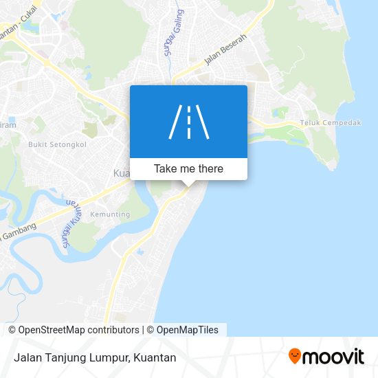 Jalan Tanjung Lumpur map